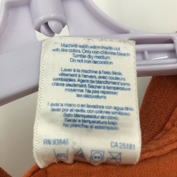 Texas Longhorns Mens Shirt Small Orange Short Sleeve NCAA UT College Football - Picture 12 of 12